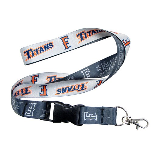 1" Buckle Lanyard - Grey - 1